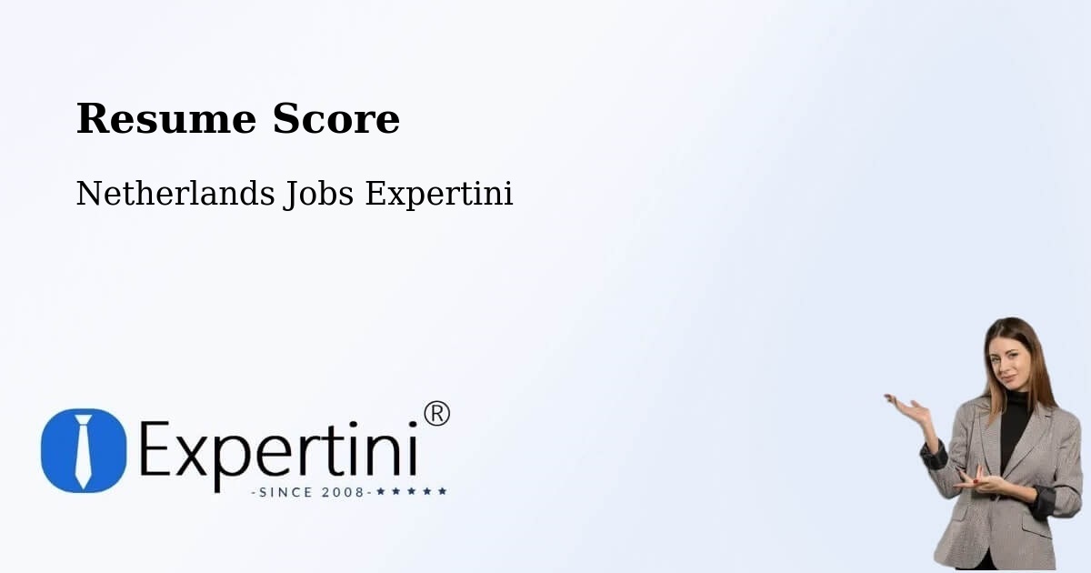 Resume Score & Job Description Match Tool – Culemborg - Netherlands Jobs Expertini